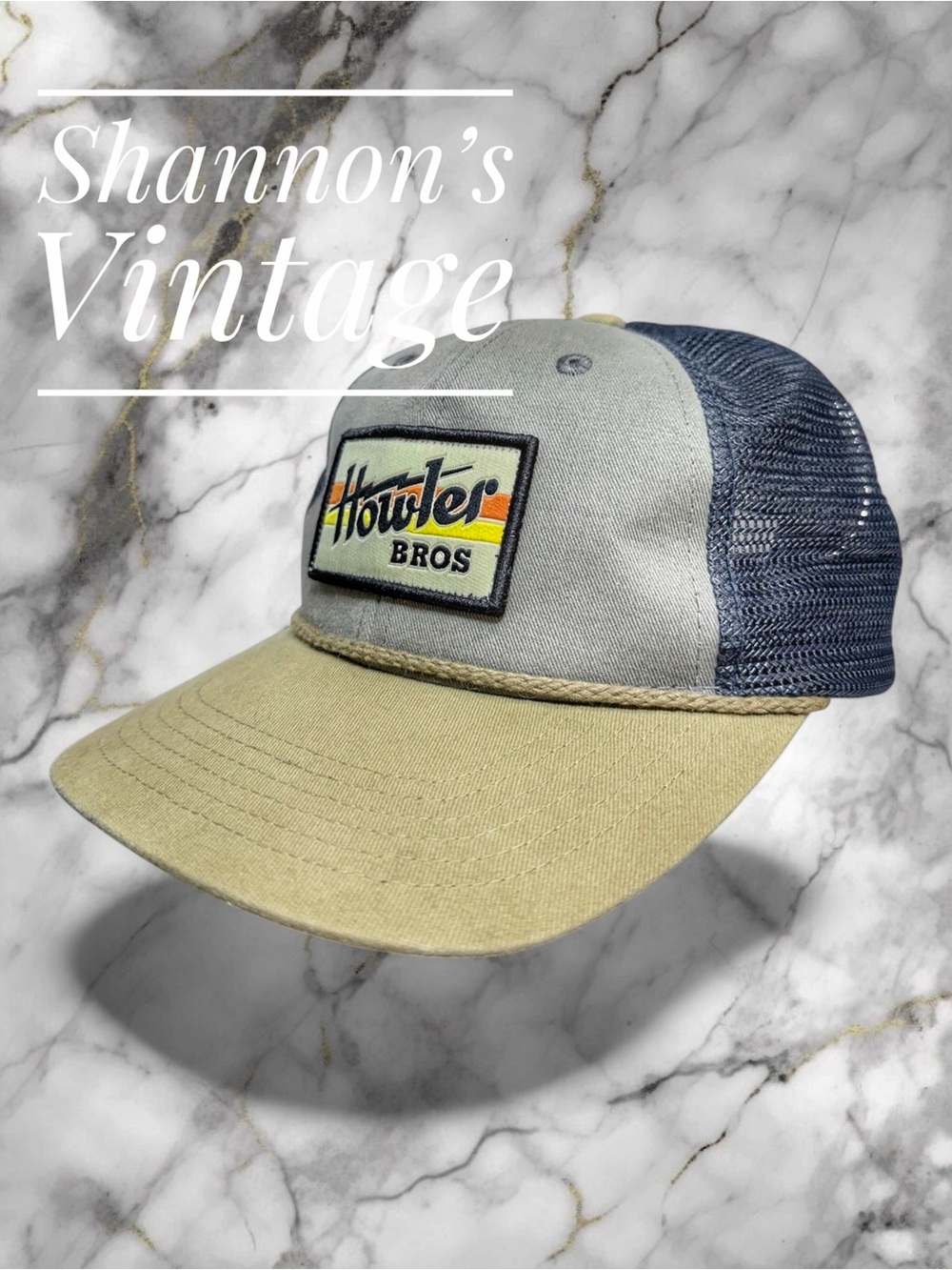 Howler Bros Visor Cord Adjustable Trucker Hat